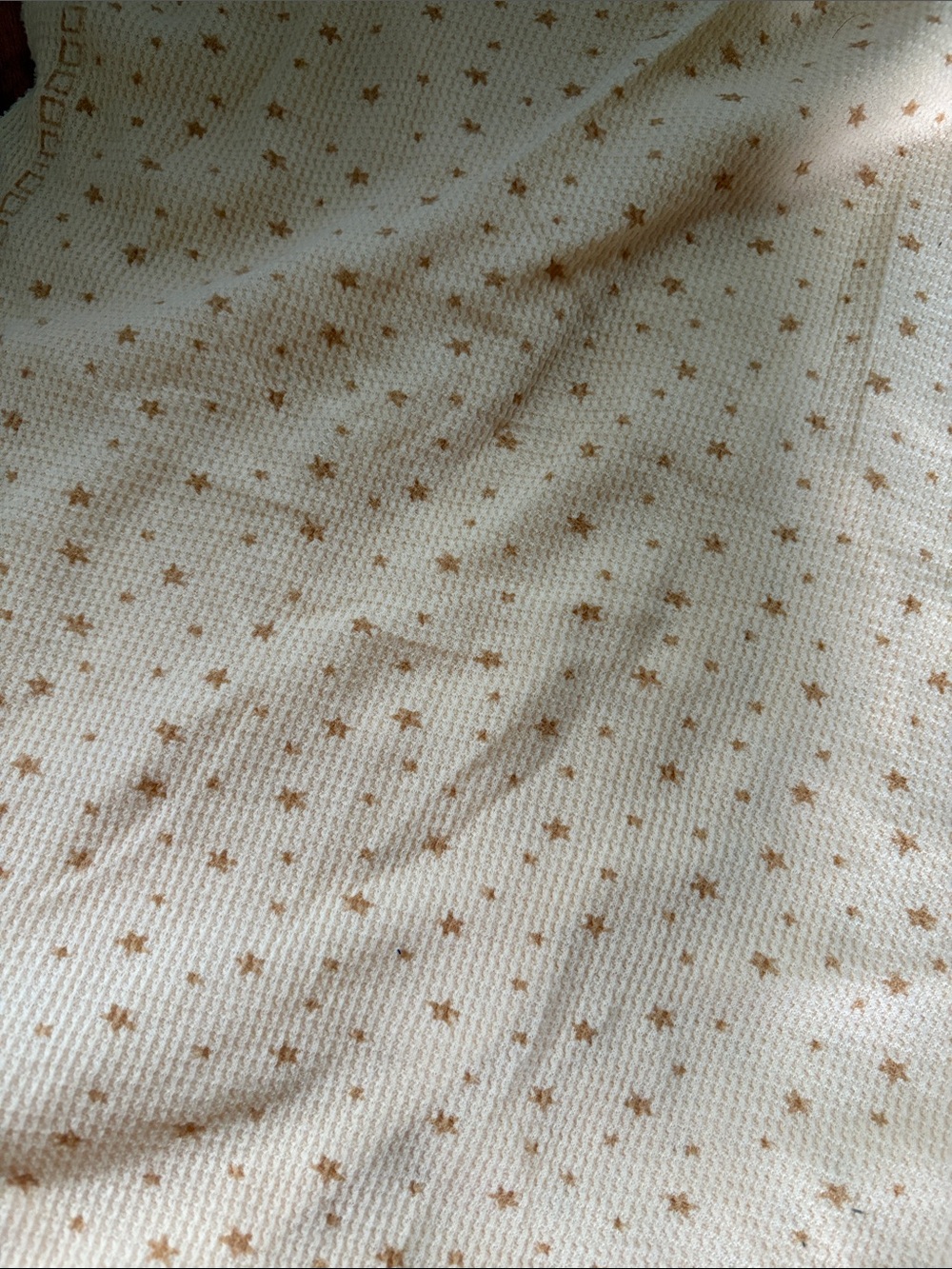 1 yard and a half of star thermal fabric